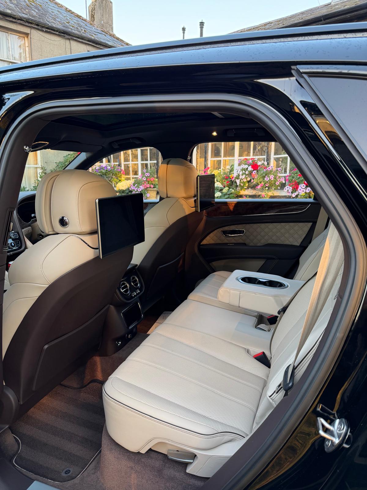 Bentley Bentayga on the road
