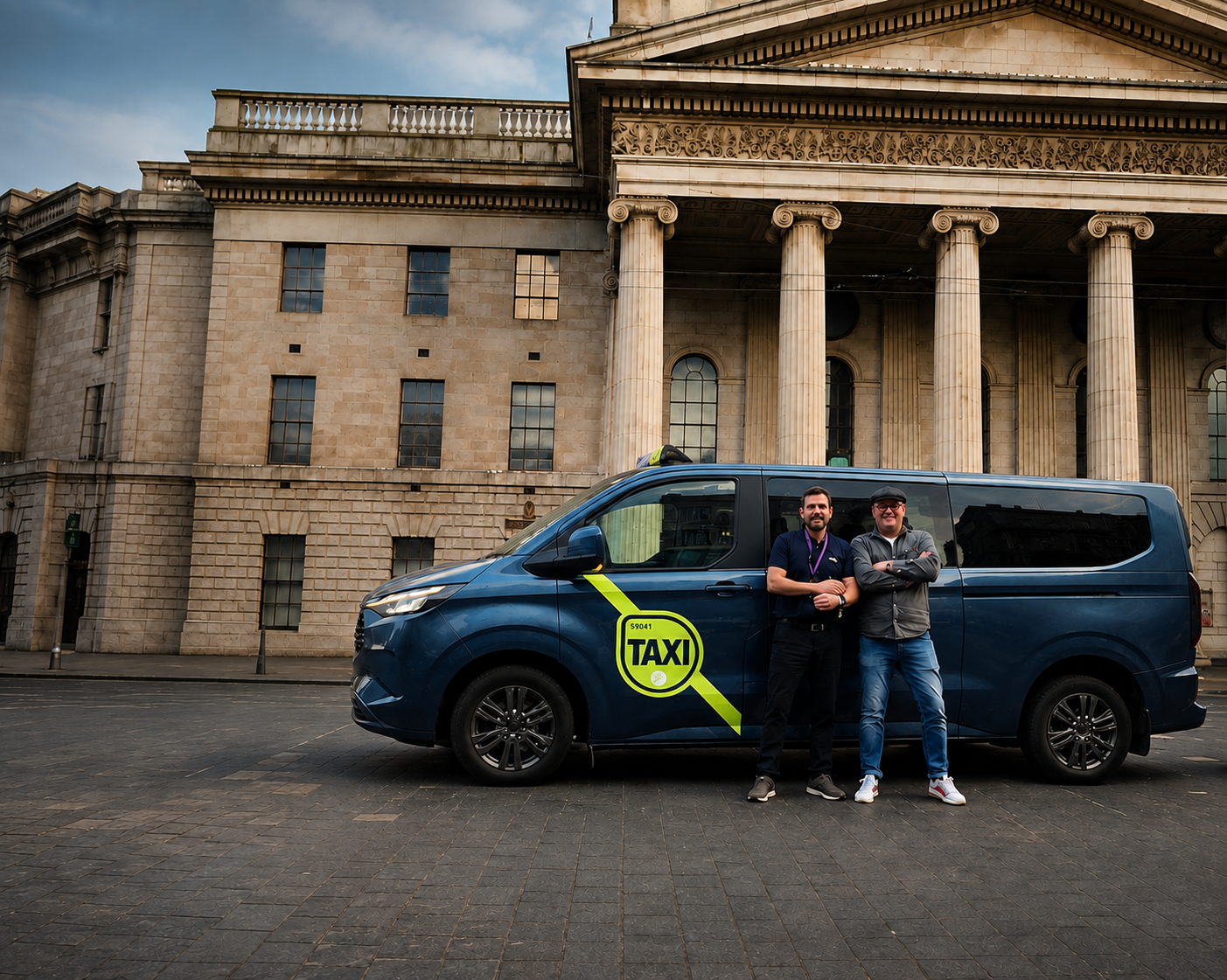 Kenny and Daithi, your Dublin Group Transfers day tour team